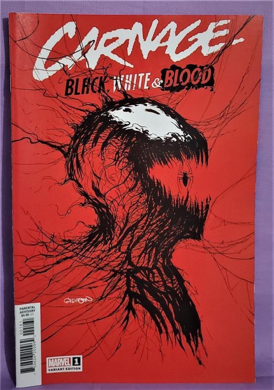 CARNAGE Black White & Blood #1 Patrick Gleason Webhead Variant Marvel Comics MCU