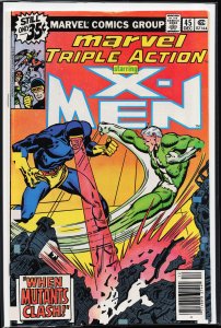 Marvel Triple Action #45 (1978) X-Men