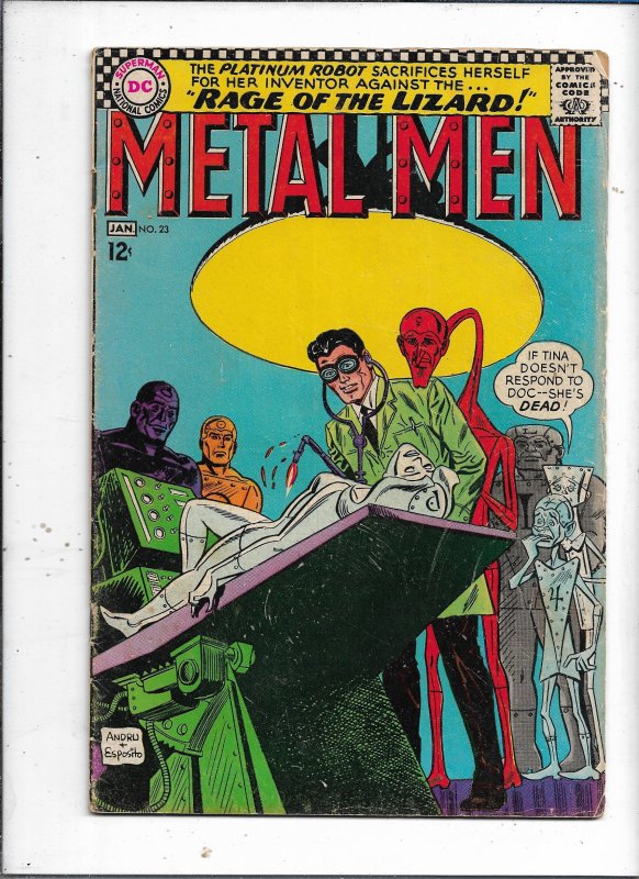 Metal Men #23  (1967)   VG+