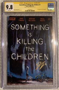 NETFLIX Something is Killing the Children #1 1st Print Variant CGC 9.8 NM SIGNED