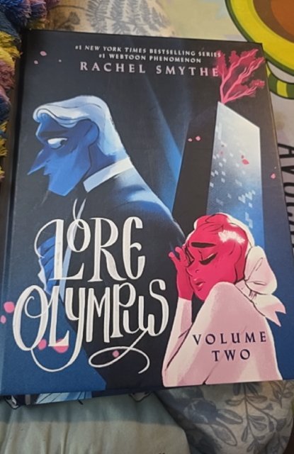 Lore Olympus #1 New York Times blurb on cover (2021) and vols 2 n 3