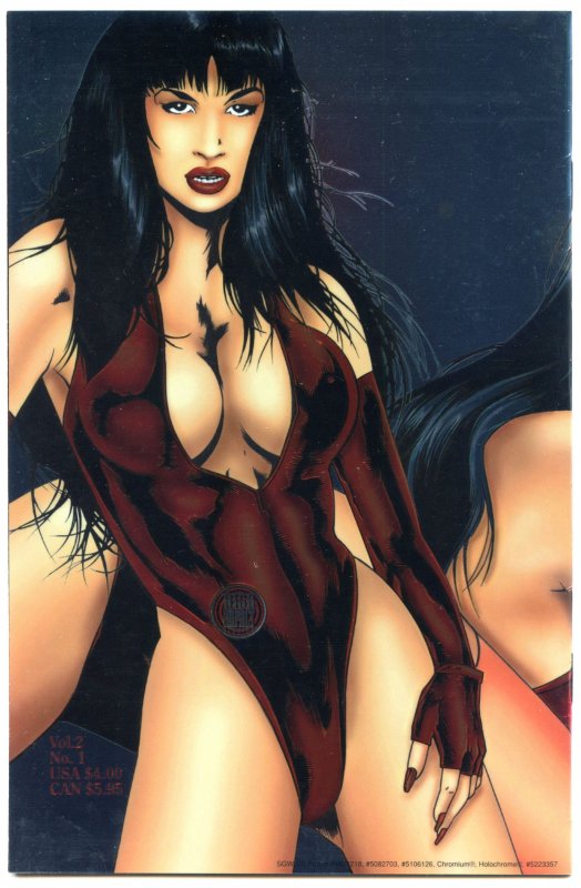 Double Impact #1 Holochrome Cover (1996)