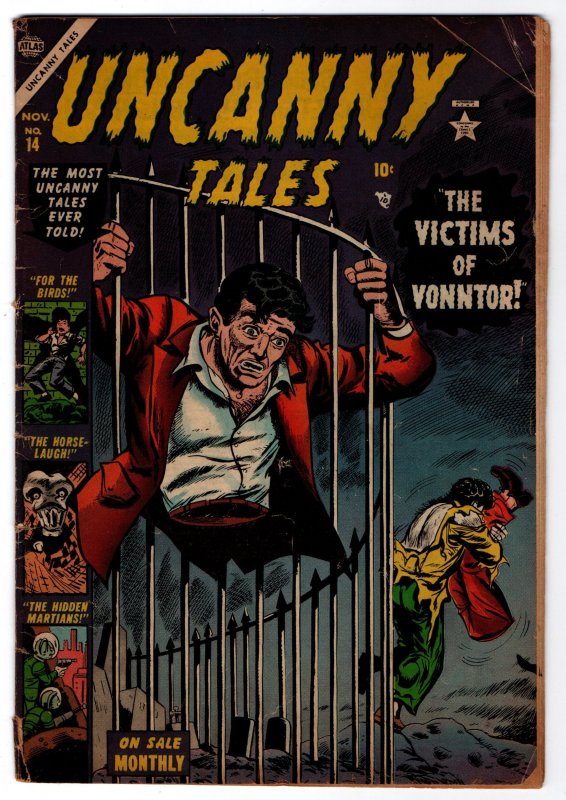 Uncanny Tales #14 (1953)  G+ 2.5