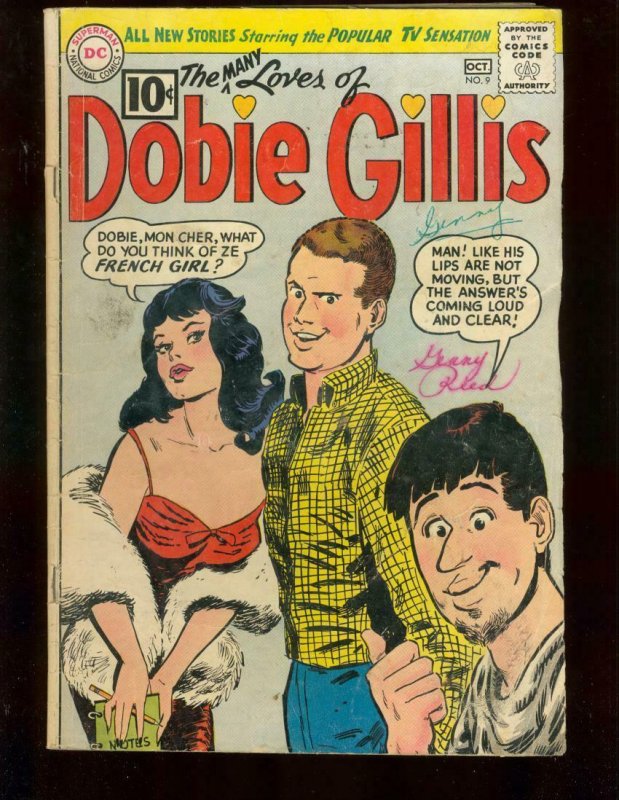 MANY LOVES OF DOBIE GILLIS #9 DWAYNE HICKMAN BOB DENVER G/VG