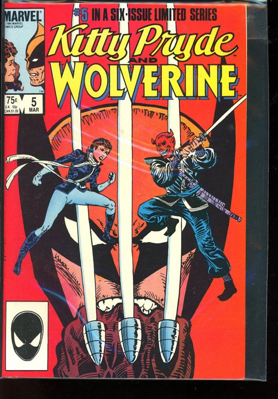 Kitty Pryde and Wolverine #5 (1985)