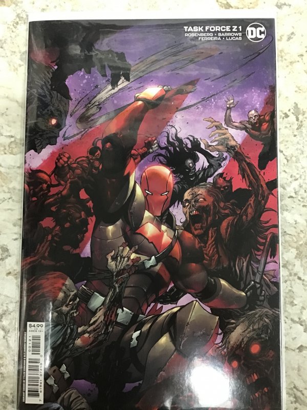 Task Force Z #1 Tyler Kirkham Cardstock Variant Cover (2021)