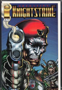 Operation: Knightstrike #2 Horie Cover (1995) Knightstrike