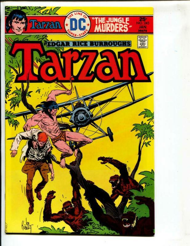 Tarzan-#245-1976-DC-BRONZE-AGE-Joe Kubert-NM-