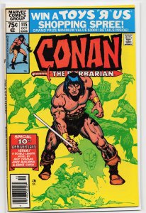 Conan the Barbarian #115 (1980) Conan