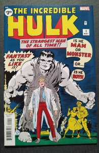 The Incredible Hulk #1 Facsimile Edition Cover (2019)