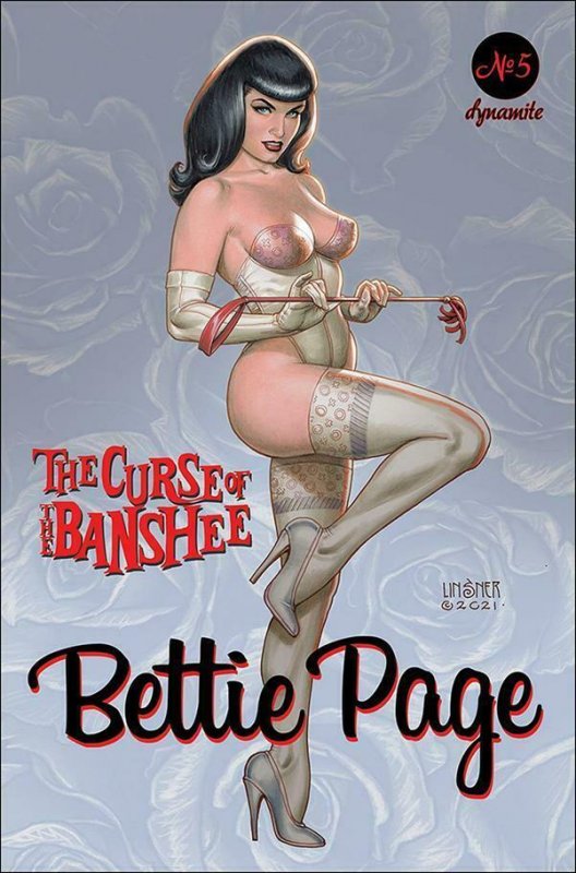 Bettie Page and the Curse of the Banshee #5B VF/NM; Dynamite | Last Issue Linsne