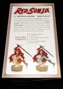 Women of Dynamite Red Sonja Bust by Arthur Adams & Jason Smith - New!