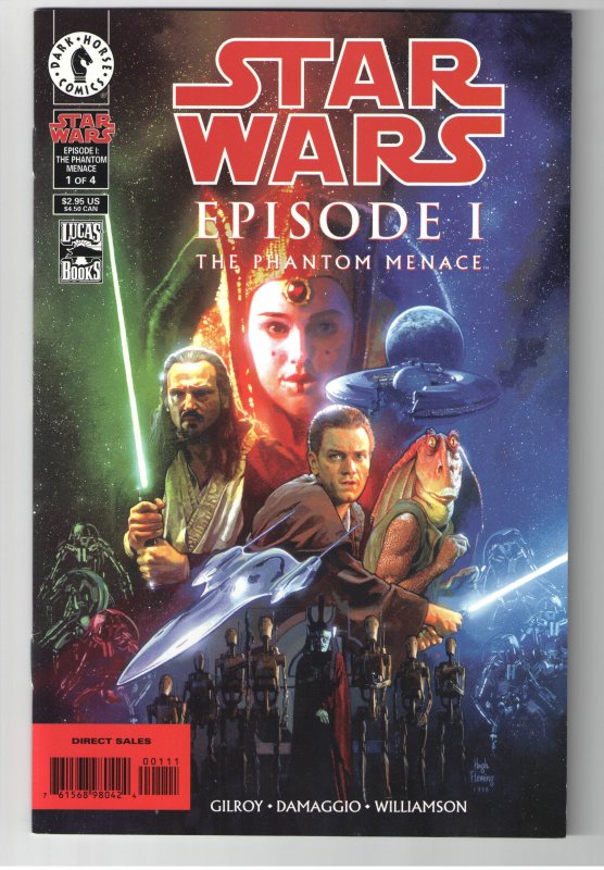 Star Wars: Episode I: Phantom Menace #1-4;1st APP.DARTH MAUL