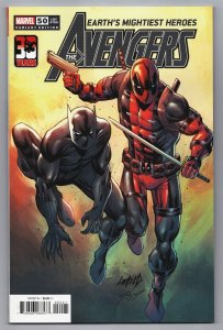 Avengers #50 [LGY #750] Liefeld Variant Cvr (Marvel, 2021) VF/NM