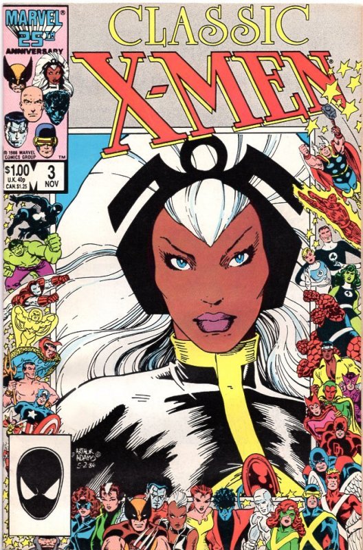 Classic X-Men #3 Direct Edition (1986)
