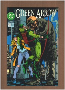 Green Arrow #67 DC Comics 1992 Mike Grell BLACK CANARY APP. NM- 9.2