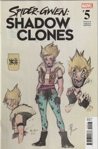 Spider-Gwen Shadow Clones # 5 Design 1:10 Variant Cover NM Marvel [Q7]