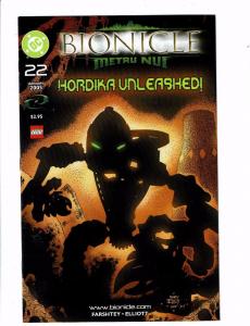 Lot of 6 Bionicle Metro Nui DC Comic Books #22 23 24 25 26 27 ZZ4