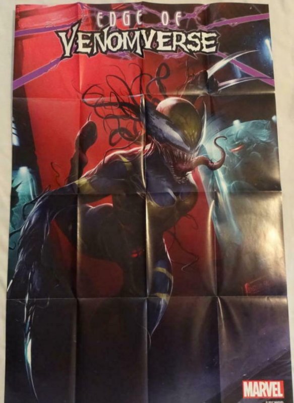 EDGE OF VENOM VERSE Promo Poster, 24 x 36, 2017, MARVEL, Unused 157