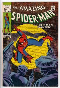 Amazing Spider-Man #70 (Mar-68) FN/VF Mid-High-Grade Spider-Man, Aunt May