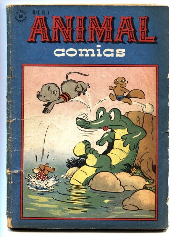 ANIMAL COMICS #21-1946-DELLPOGO-WALT KELLY vg-