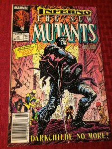 New Mutants #73 Marvel Comics (1989) FN Double Sized Inferno Illyana Saga