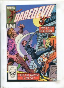 Daredevil #201 - Direct Edition / Black Widow Appearance (9.2OB) 1983