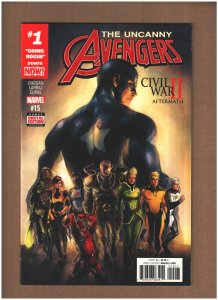 Uncanny Avengers #15 Marvel Comics 2016 DEADPOOL CIVIL WAR II VF/NM 9.0
