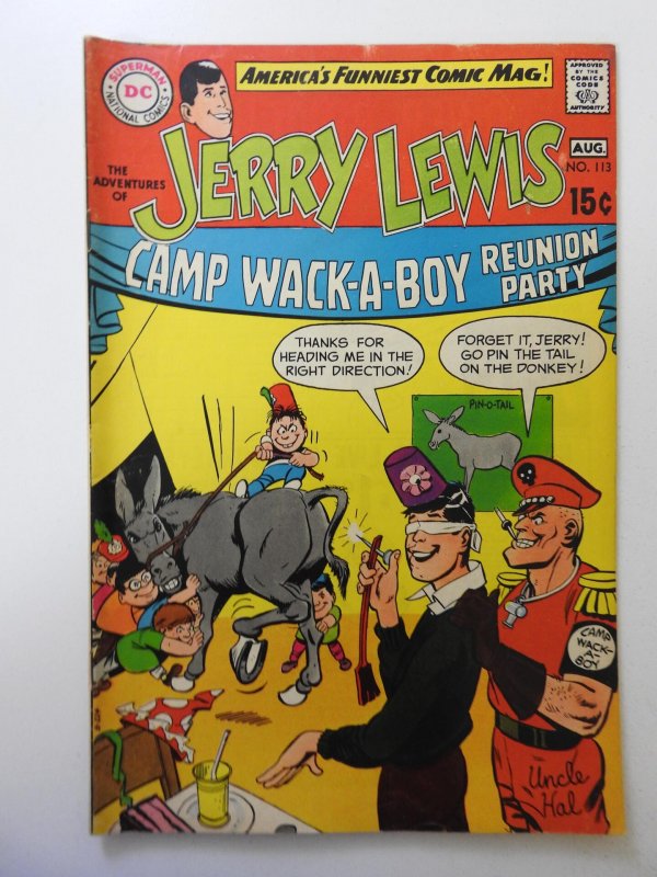 Adventures of Jerry Lewis #113 (1969) FN Condition!