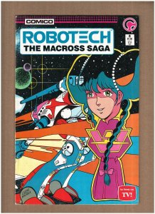 Robotech The Macross Saga #8 Comico 1985 VG+ 4.5