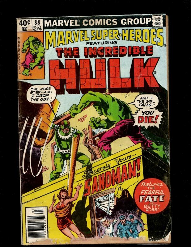 12 Comics Incredible Hulk #53 67 68 69 70 74 75 76 82 88 93, F4 #67 69 74 J344