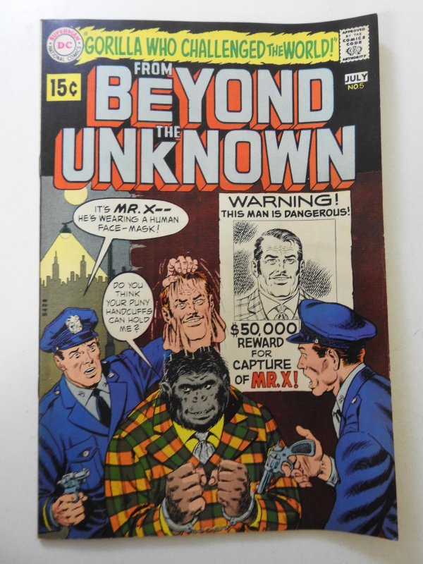 From Beyond the Unknown #5 (1970) FN Condition!