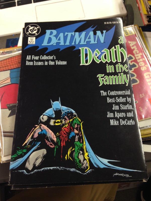 Batman A death in the family 3rd printing TPB