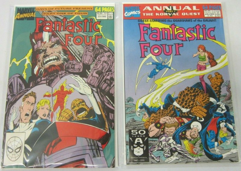 Fantastic Four ANN from:#9-24 10 difference avg 6.0 FN (1971-91)