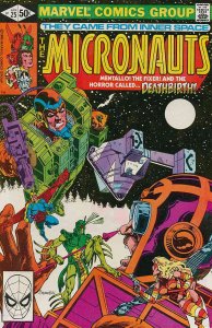 Micronauts (Vol. 1) #25 VG ; Marvel | low grade comic Bill Mantlo the Fixer Ment