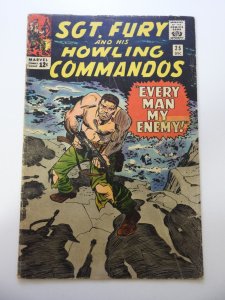 Sgt. Fury and His Howling Commandos #25 VG- Condition tape on fc