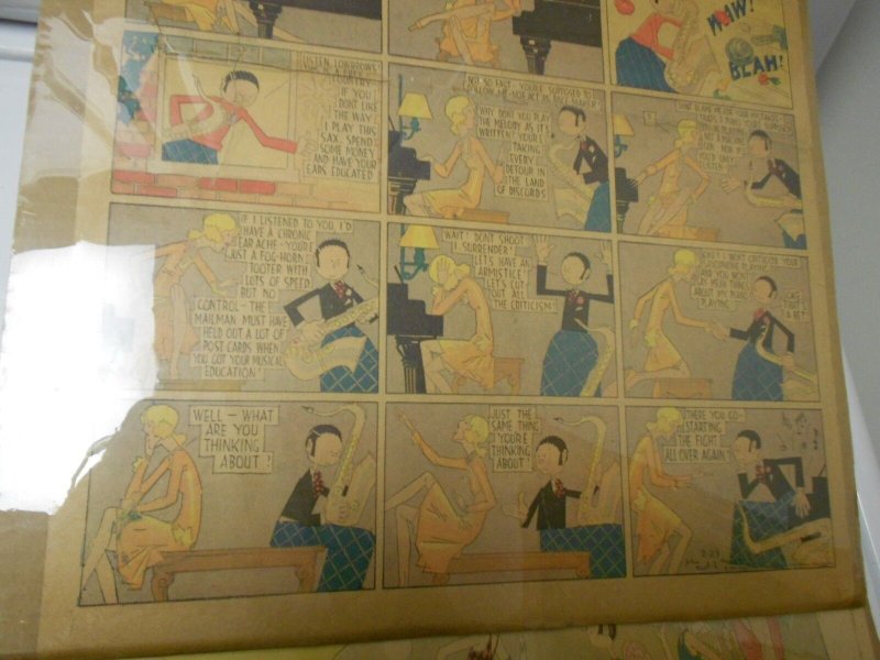 1930 AMERICA'S GREATEST Feb 23rd Sunday COLOR COMIC SECTION Full Page Strip