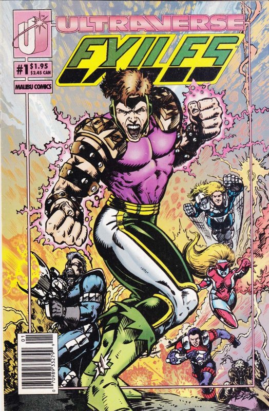 Exiles (Malibu) #1 (Newsstand) VG ; Malibu | low grade comic Ultraverse - Steve 