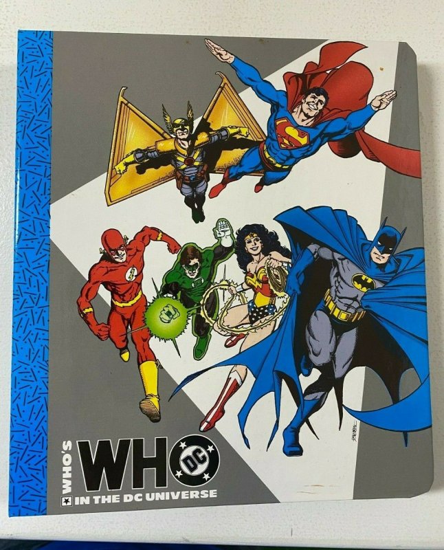 Who's Who in the DC Universe lot 7 pieces 6.0 FN (1990) Binder +  