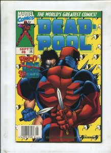 DeadPool #8 ~ Love Hurts/Blood Spurts! ~ 1997 (Grade 9.2)WH