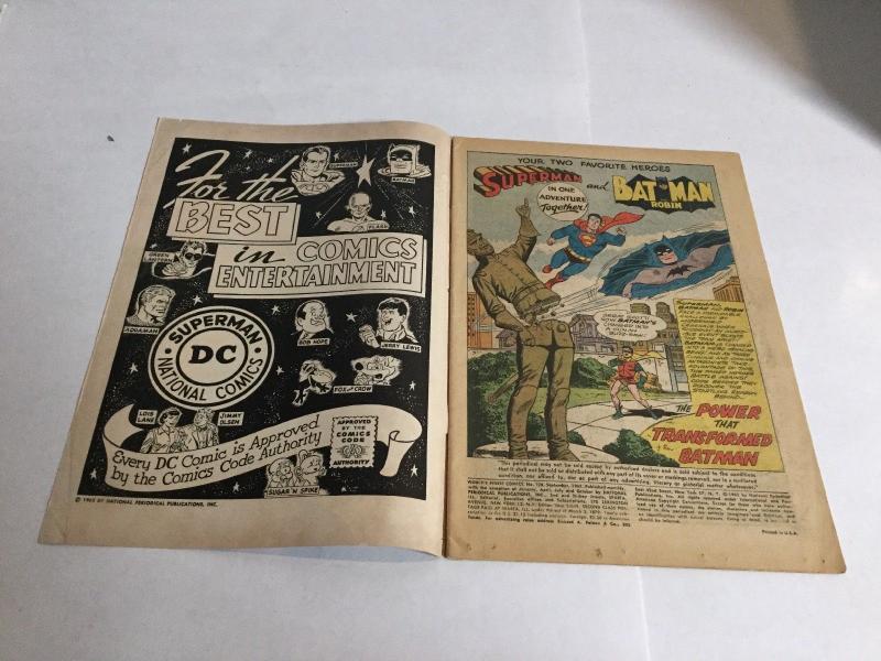 World’s Finest 128 Vg+ Very Good+ 4.5 Silver Age