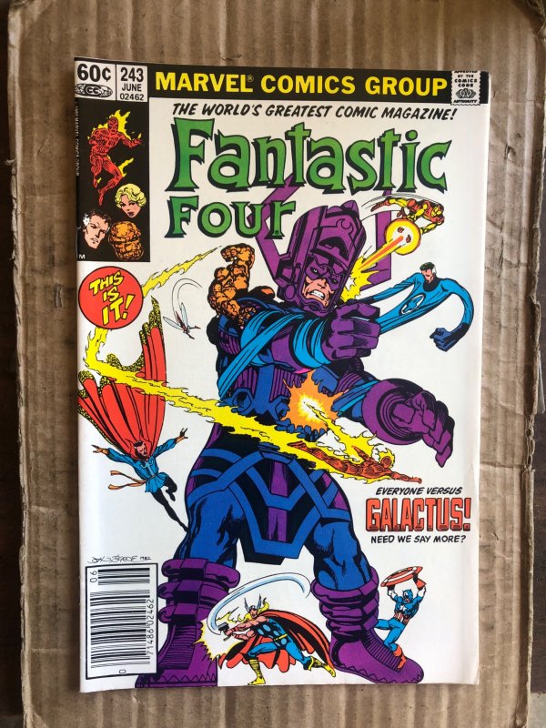 Fantastic Four #243 Newsstand Edition (1982)