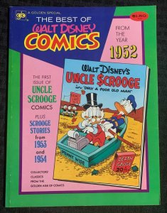 BEST OF WALT DISNEY COMICS from 1952 FVF 7.0 Uncle Scrooge in Poor Old Man
