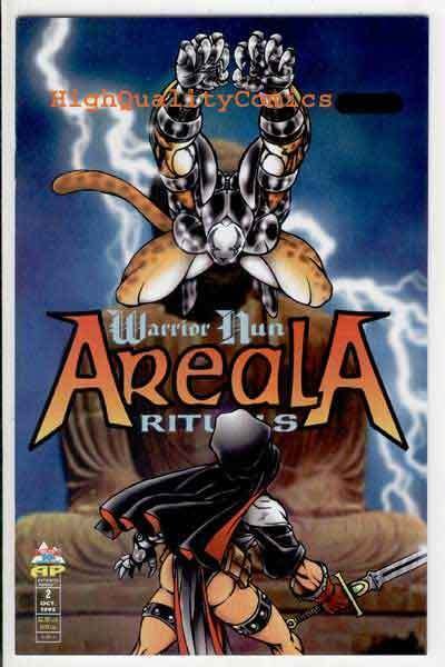 AREALA #2, NM, Warrior Nun, RITUALS, Antarctic, Sword, Habit, 1995,more in store