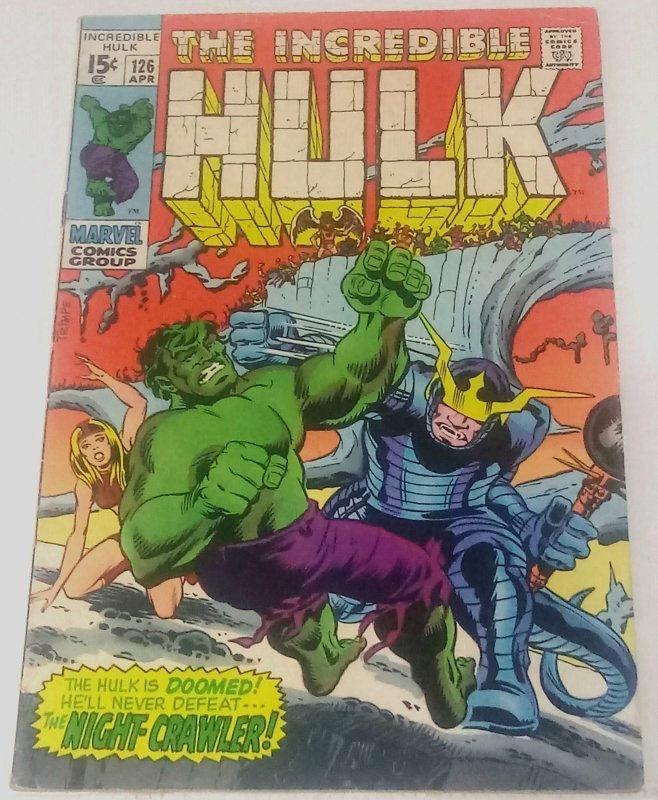 Incredible Hulk #126 (7.0)