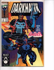 Marvel Comics Darkhawk #9 The Punisher NM