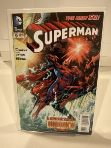 Superman #9  2012  9.0 (our highest grade)  New 52!