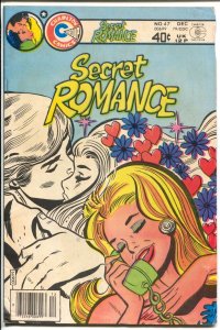 Secret Romance #40 1979-Charlton-spicy lingerie panels-nice art-FN