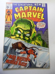 Captain Marvel #19 (1969) FN Condition