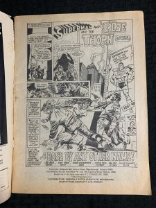 1980 ROSE AND THORN Murray Comics #nn G/VG 3.0 Curt Swan / Superman